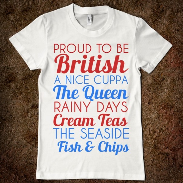 Proud to be British T-shirt