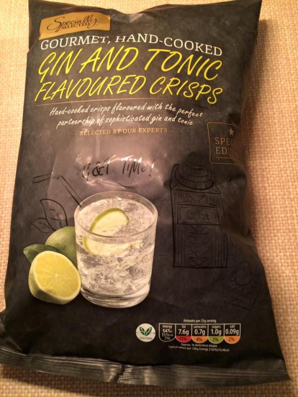 Gin and Tonic Flavored Crisps